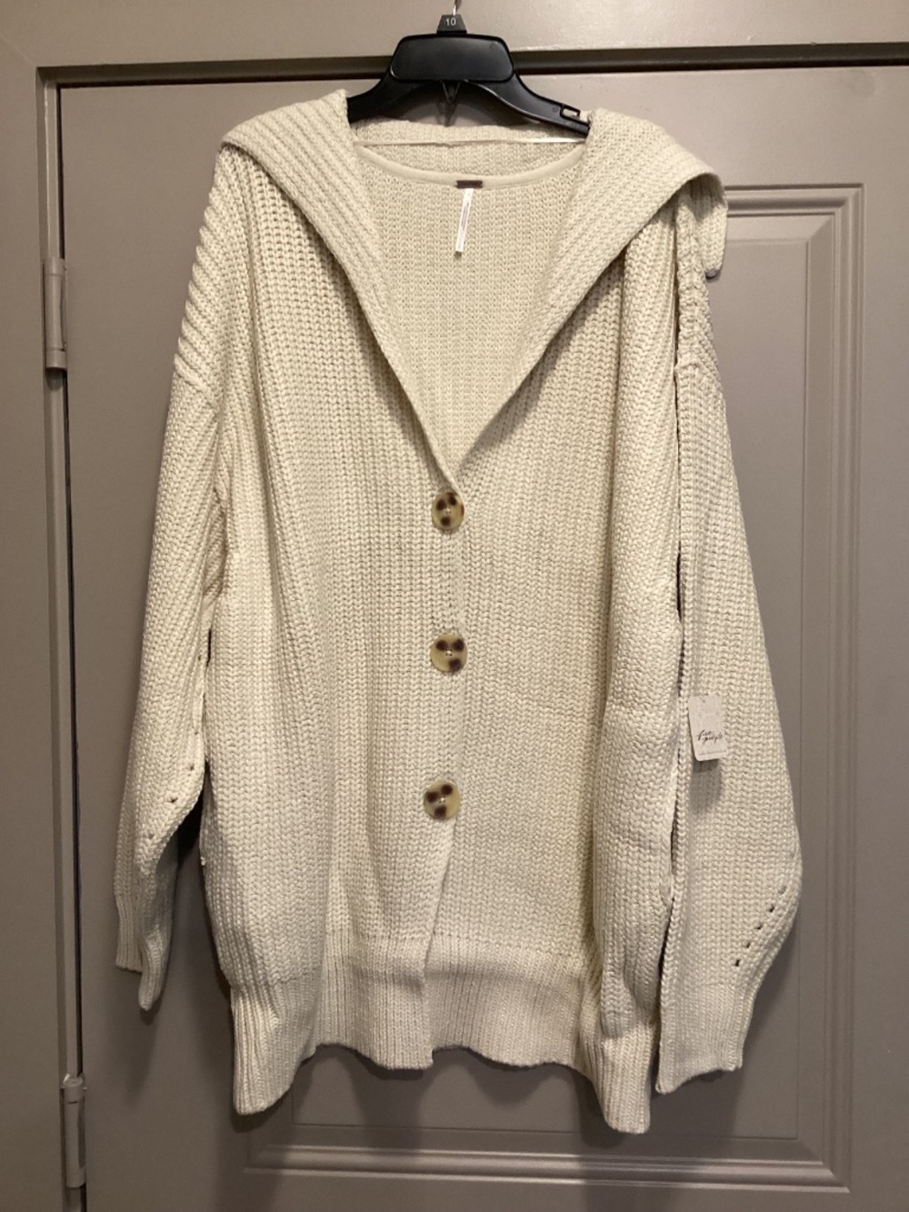 Free People Swim Too Deep Cardigan, size L - Picture 3 of 11